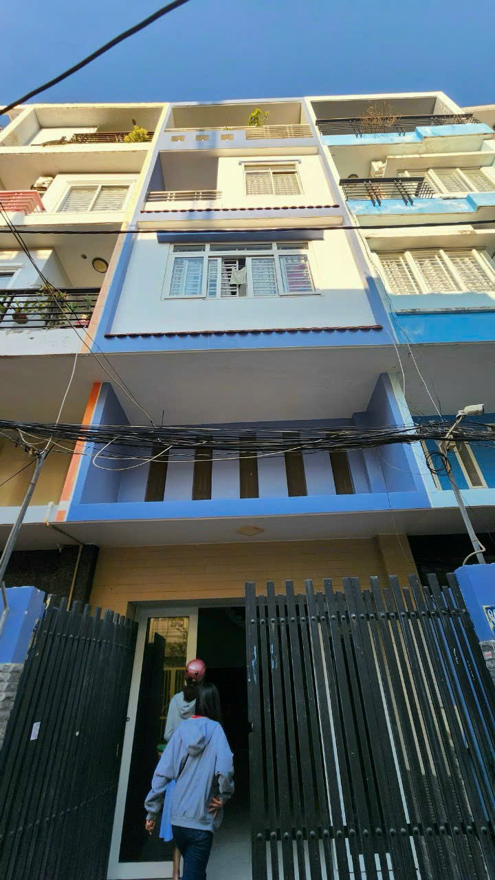BÁN NHÀ 4 LẦU 4mx15m, HẺM 803 HUỲNH TẤN PHÁT GIÁ 7.5 TỶ 